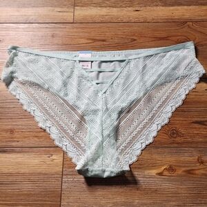 Auden Panties Womens 3X Cheeky Lace Plus Size NEW